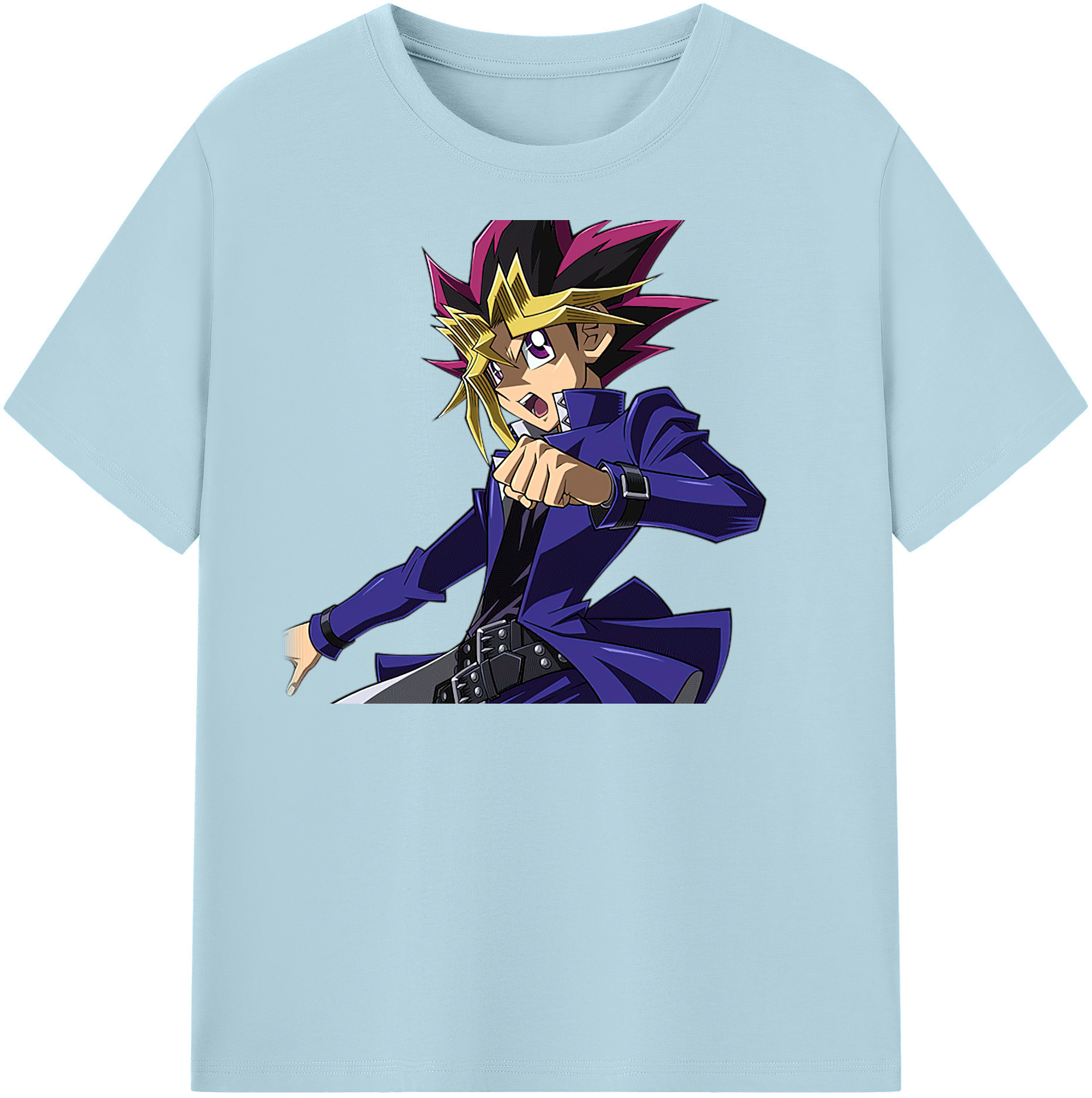 （画像用） 遊☆戯☆王 Yu-Gi-Oh! 綿100％半袖Tシャツ（フロントプリント）